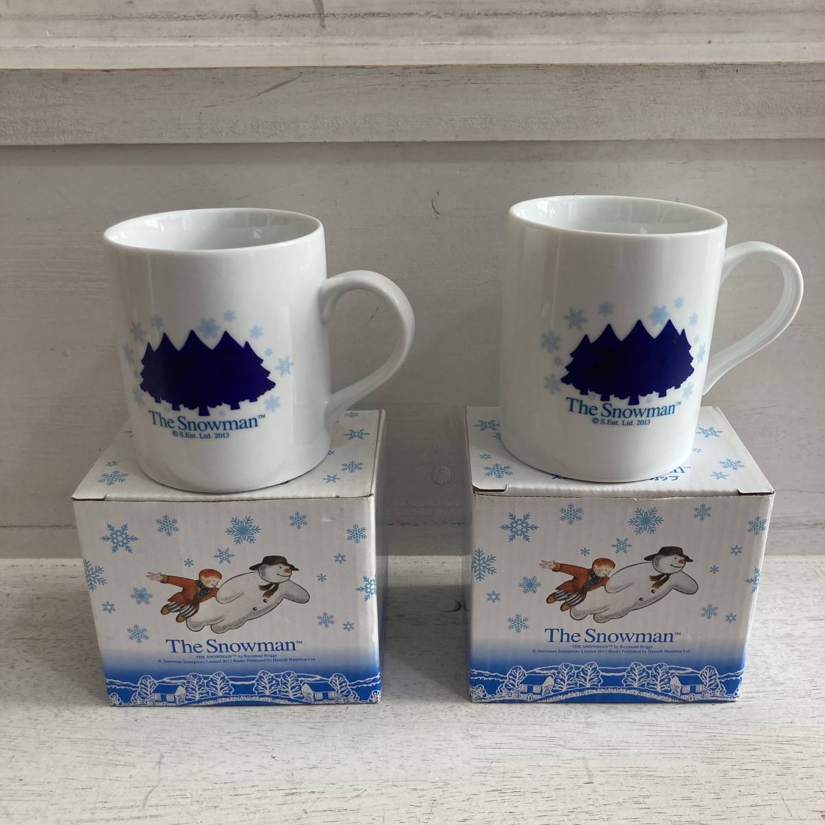 スノーマン マジックカップ USED The Snowman レイモンド・ブリッグズ ゆきだるま Magic Mug Cup マグカップ Raymond Briggs拍卖