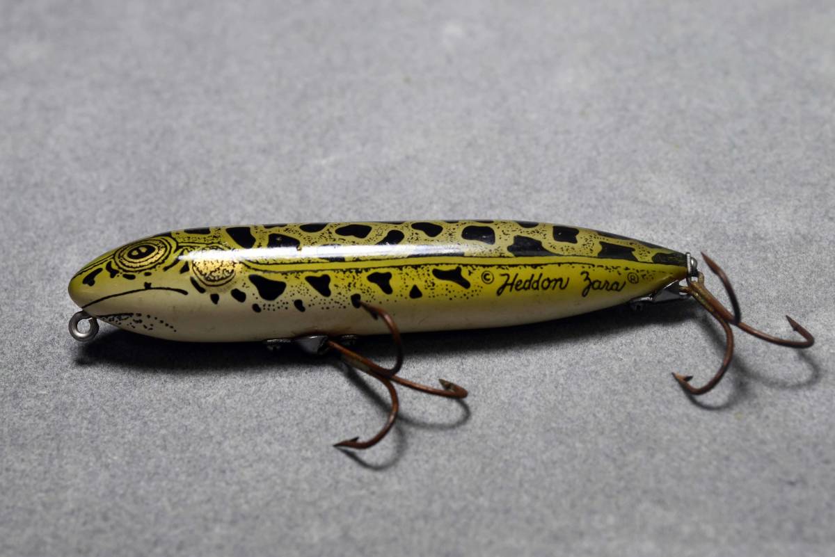VINTAGE LURE HEDDON ZARASPOOK ( 7028-7A)USA MADE #OLDLURE #ARTLURE_VINTAGE #ヴィンテージルアー frog collection拍卖