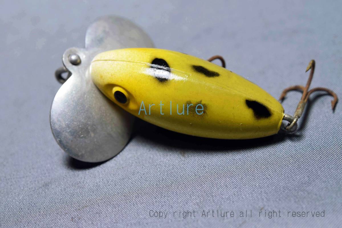 VINTAGE LURE HEDDON ATLANTIC LURES FLANTIC ANTIC (ZA37-4 USA MADE #OLDLURE #ARTLURE_VINTAGE #ヴィンテージルアー frog collection拍卖