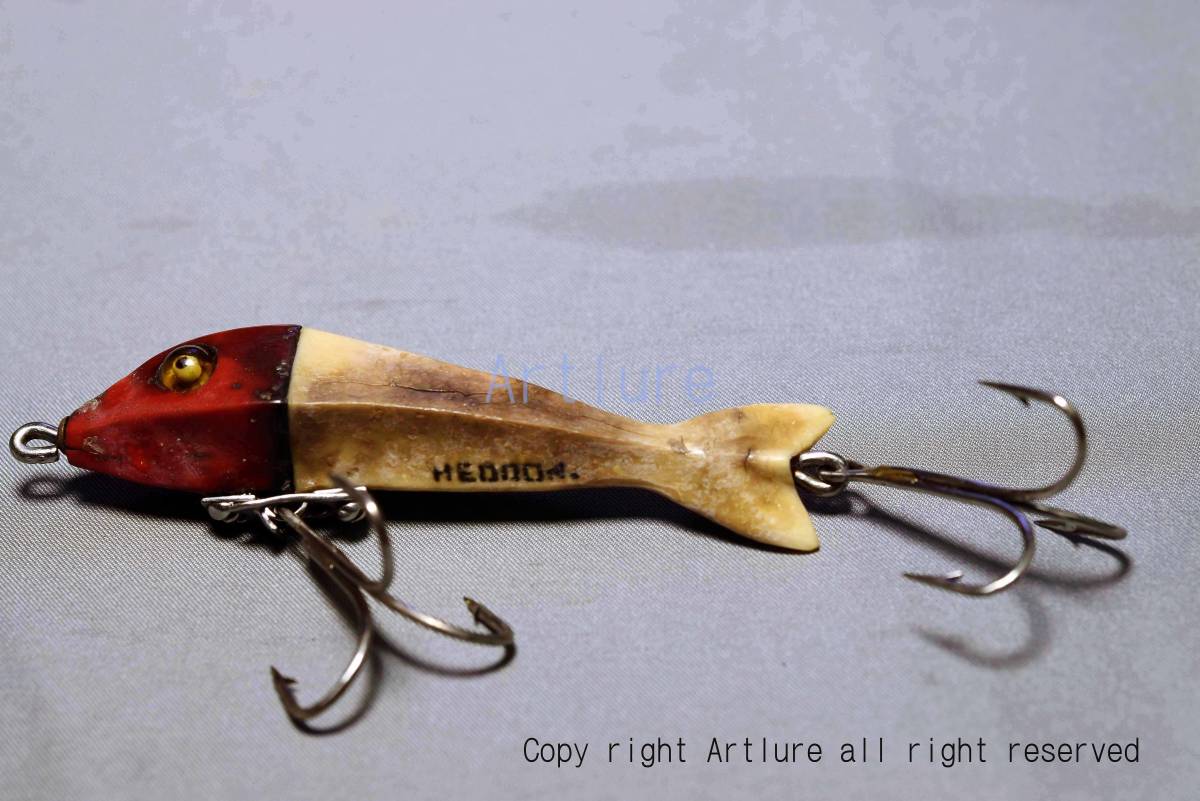 VINTAGE LURE HEDDON ???????? (4040-32 )USA MADE #OLDLURE #ARTLURE_VINTAGE #ヴィンテージルアー frog collection拍卖
