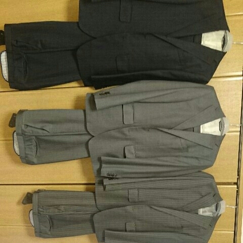 スーツカンパニー 秋冬物 ストライプ 3着セット 170cm 6drop拍卖