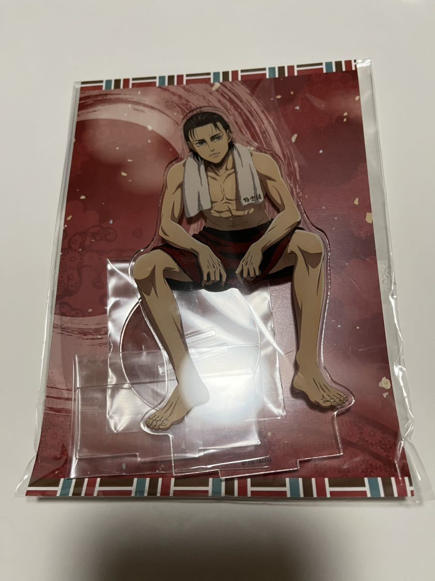 進撃の巨人 極楽湯 アクリルスタンド エレン拍卖