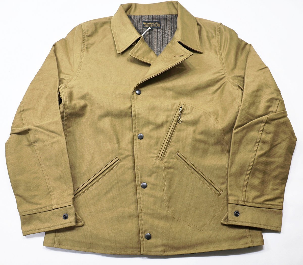 WESTRIDE (ウエストライド) NAPA JACKET / ナパジャケット 未使用品 ベージュ size 40(L) / ダブルブレスト スポーツジャケット拍卖