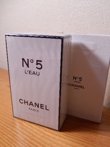 フルボトル(^^ゞ 100mlトワレ「CHANEL No.5 L'EAU:ナンバーファイブ ロー」EDT-SP(スプレー)ヴァポリザター _/_/ 交渉OK、匿名OK! _/_/拍卖