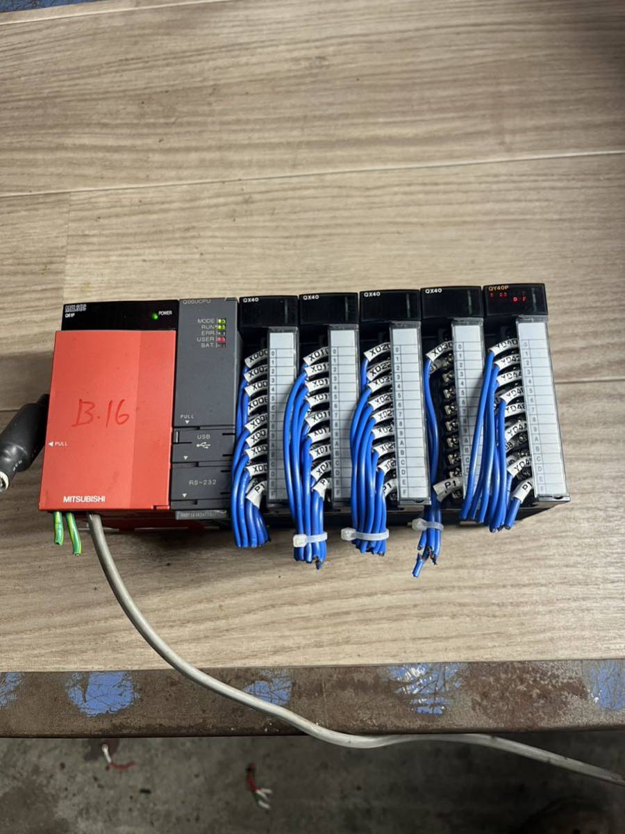B16 m三菱 MITSUBISHI MELSEC Q61P Q00UCPU QX40拍卖
