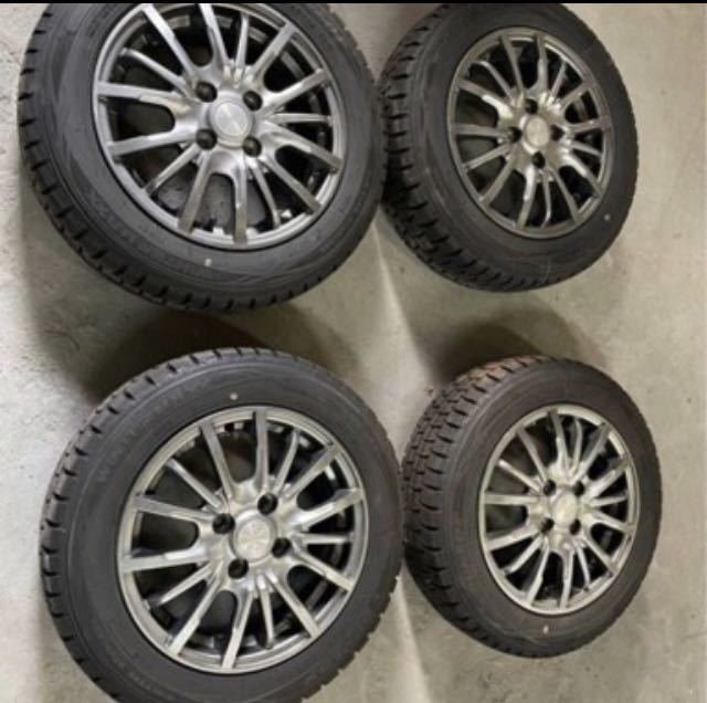 バリ山 165/65R14 4本 ルーミータンクスタッドレス ホイール スタッドレスタイヤ拍卖