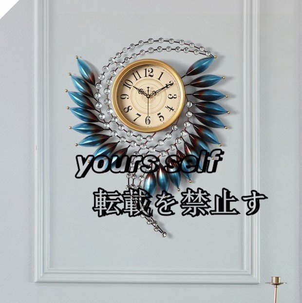 人気商品★壁掛け時計 羽 翼 かわいい ナチュラル プレゼント おしゃれ 北欧 静音 おしゃれ ウッド DIY 豊富なデザイン拍卖