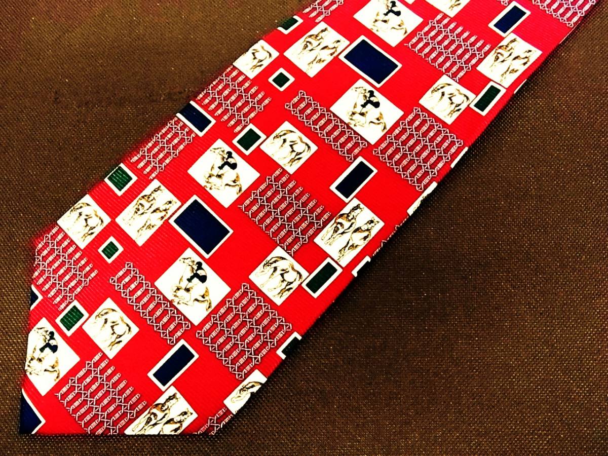 ♪KA0628♪美品【競馬・第65回 日本ダービー】ネクタイ♪拍卖