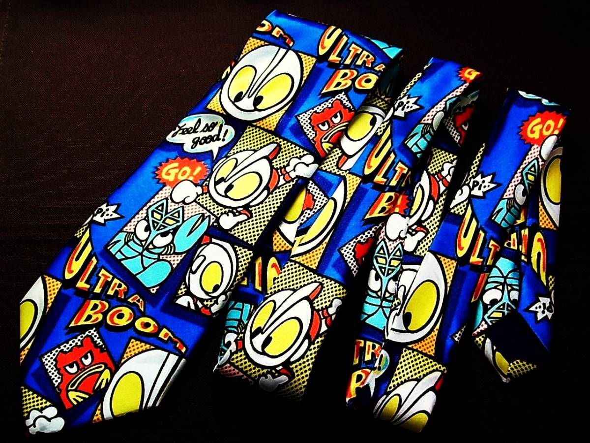 ♪KA0608♪美品【ウルトラマン・バルタン星人】ネクタイ♪拍卖