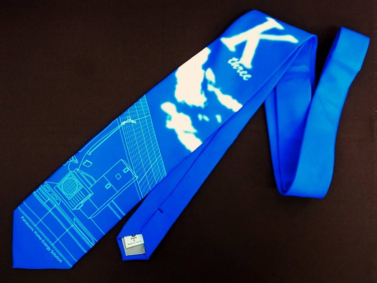 ♪KA0680♪美品Glory電家製品システムキッチン【青の想い・感動・感謝・感激】ネクタイ♪拍卖