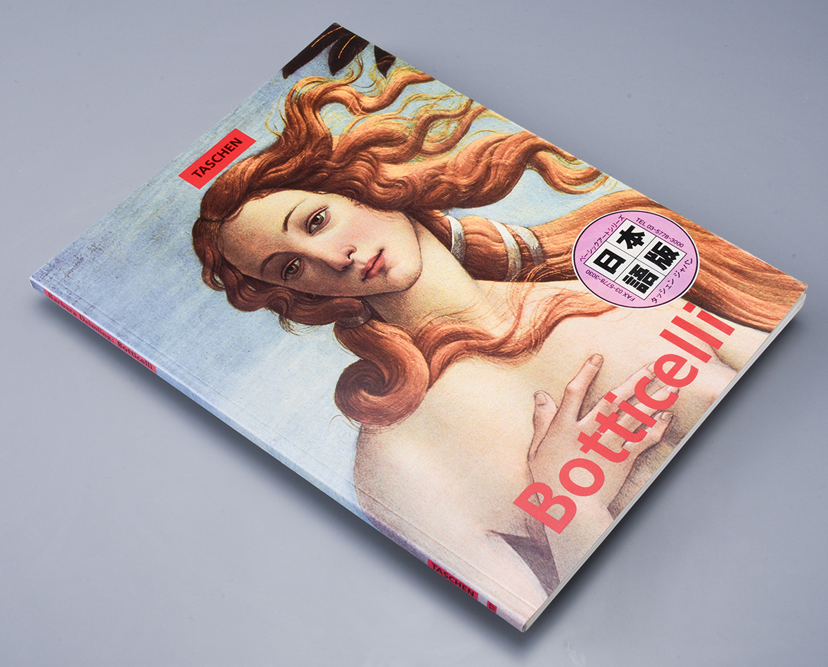 美術書  タッシェン出版アートシリーズ「Botticelli」。 日本語版。 30x23センチ、96頁。拍卖
