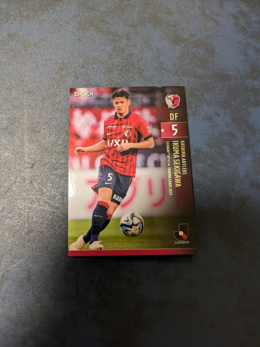 2023 Jリーグ オフィシャルトレーディングカード 鹿島アントラーズ 関川郁万 011拍卖