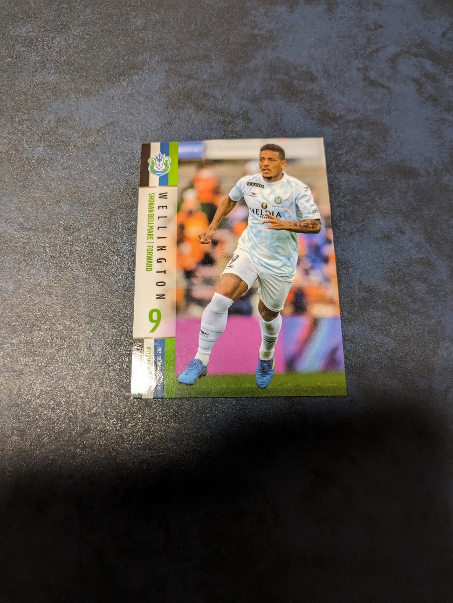 2021 Jリーグ 湘南ベルマーレ オフィシャルトレーディングカード ウェリントン BM09拍卖