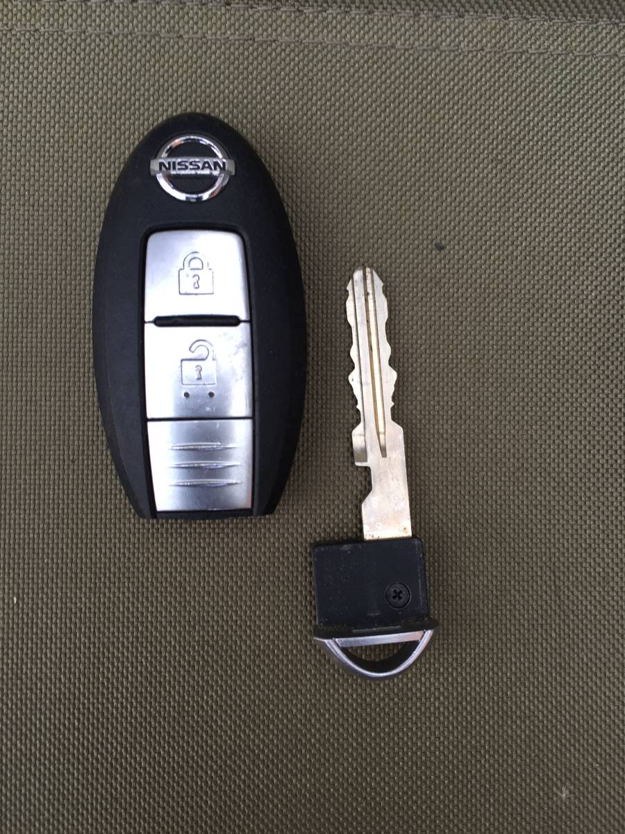 日産 ニッサン 純正 インテリジェントキー キーレス 2ボタン ジューク エクストレイル キューブ セレナ ムラーノ 定形外・同梱可 ⑯拍卖