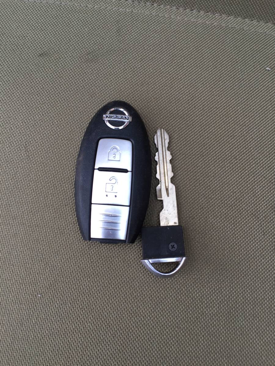 日産 ニッサン 純正 インテリジェントキー キーレス 2ボタン ジューク エクストレイル キューブ セレナ ムラーノ 定形外・同梱可 30拍卖