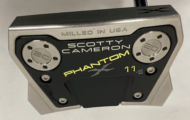 SCOTTY CAMERON/PHANTOM X (2021) 11.5 パター/33インチ拍卖