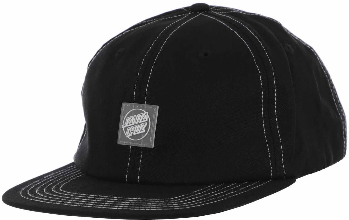 Santa Cruz Travelers Opus Snapback Hat Cap Black キャップ 拍卖