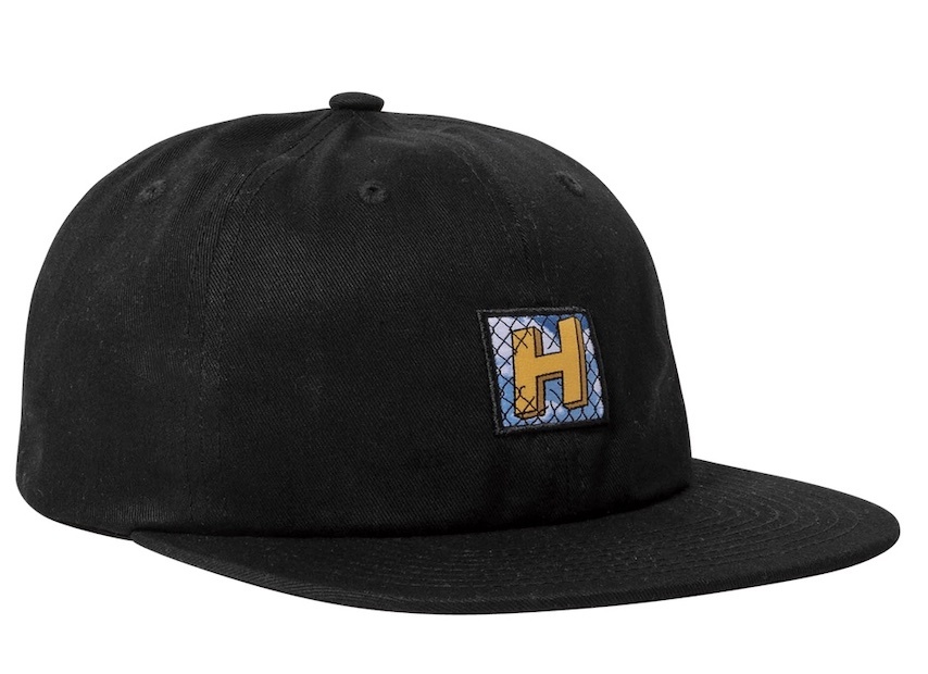 HUF Tresspass 6 Panel Hat Cap Black キャップ 拍卖