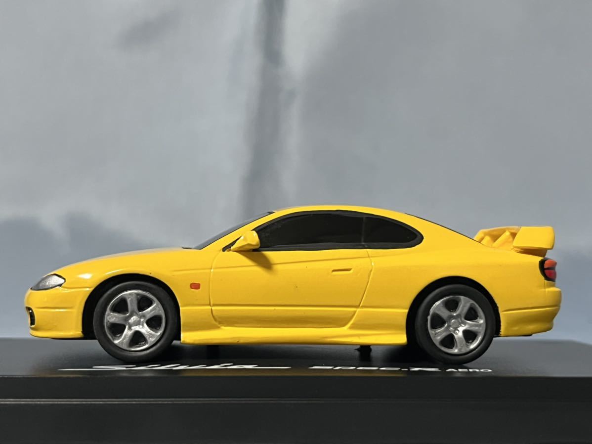 京商製  ニッサン シルビア スペックR エアロ   イエロー  1/43拍卖