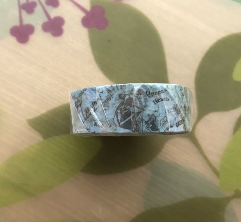 AfternoonTea 限定 コラボ マスキングテープ 不思議の国のアリス ブルー シンプル アフタヌーンティー マステ拍卖