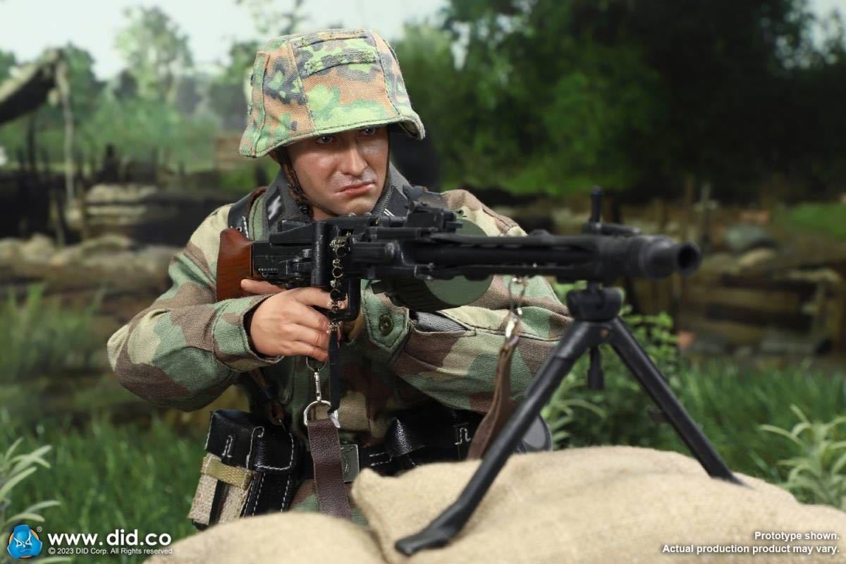 DID 1/6 WW2 ドイツ 武装親衛隊 第12SS装甲師団 ヒトラーユーゲント オットー MG42機関銃手 未開封新品 D80169 検) 3R Facepoolfigure拍卖