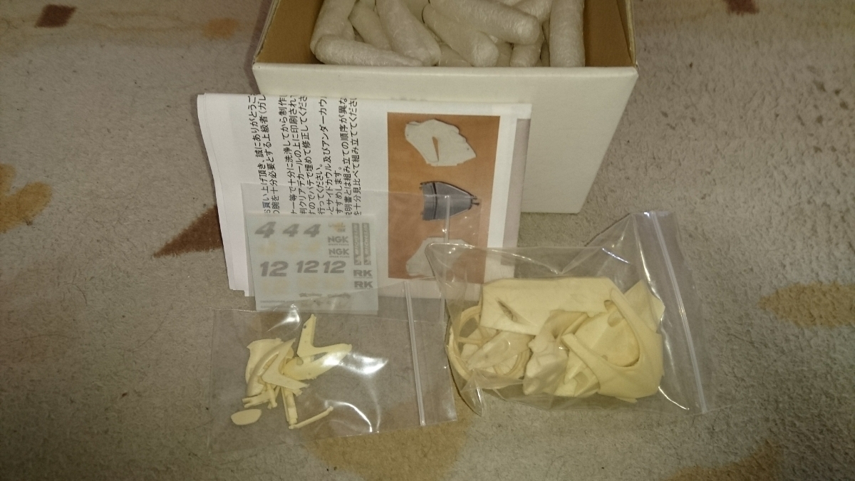 生産販売終了品 絶版品 1/12 CGM model HONDA RC211Vトランスキット ホンダ ポンス camelHONDA 希少品 新品 社外品デカール付拍卖