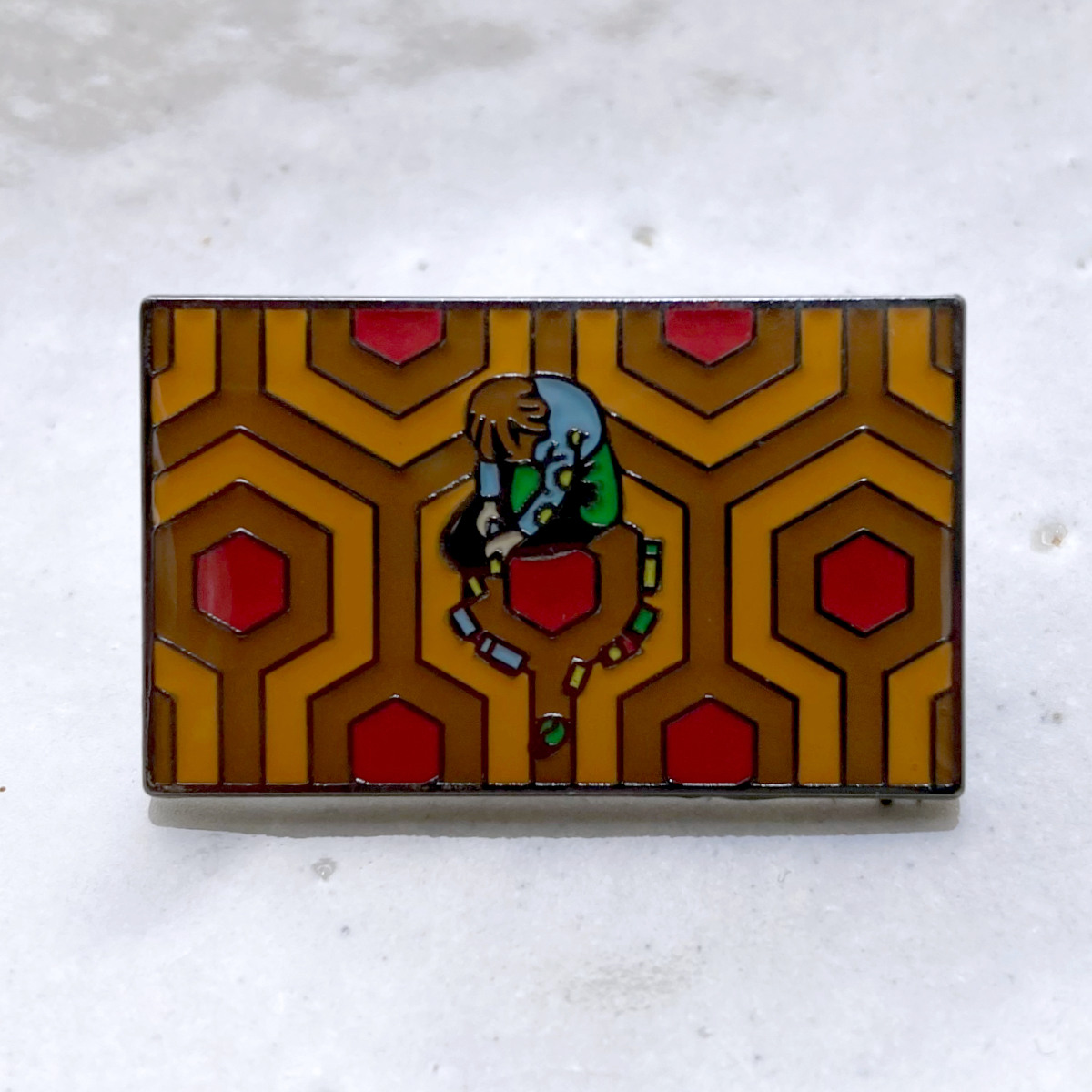 シャイニング カーペット◆ピンバッジ ピンズ バッチ ブローチ◆映画 ホラー スタンリー・キューブリック スティーブン・キング拍卖