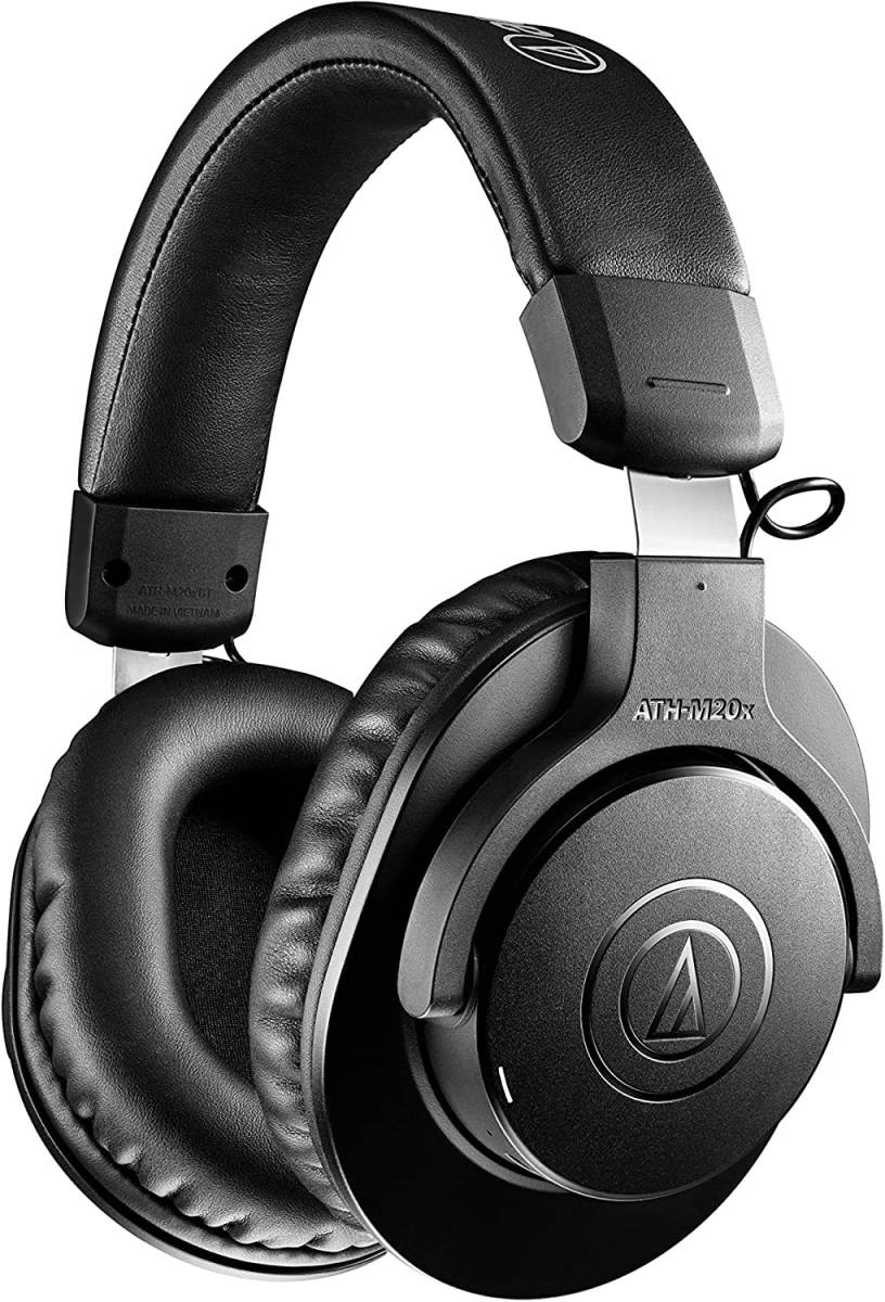 【新品】オーディオテクニカ ATH-M20xBT ブラック ワイヤレスヘッドホン Bluetooth5 マルチポイント対応 マルチ接続 軽量 低遅延 有線対応拍卖