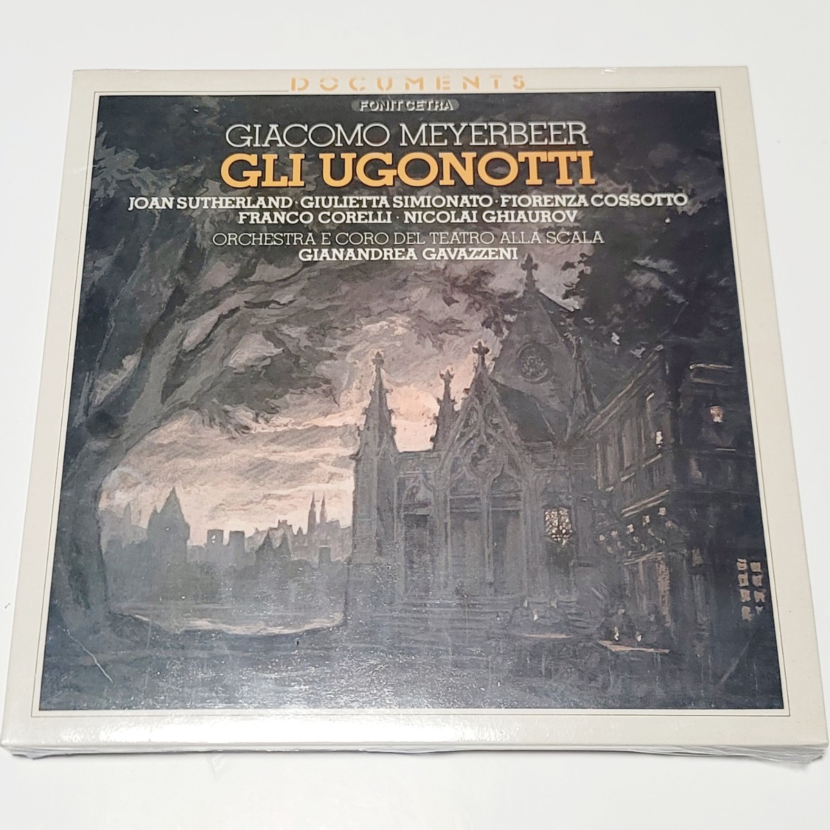 《未開封/レコード》LP-BOX 3枚組 イタリア DOCUMENTS盤 マイアベーア MEYERBEER : GLI UGONOTTI / クラシック オペラ拍卖