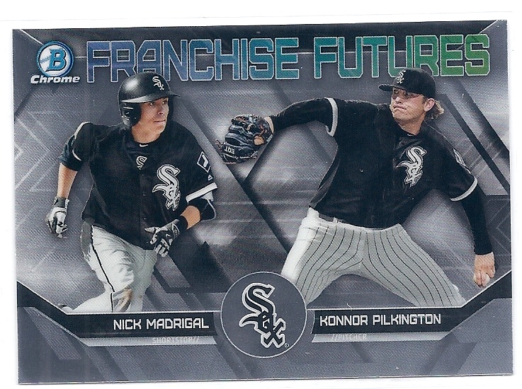 2018 Bowman Chrome Draft Nick Madrigal/Konnor Pilkington Franchise Futures拍卖