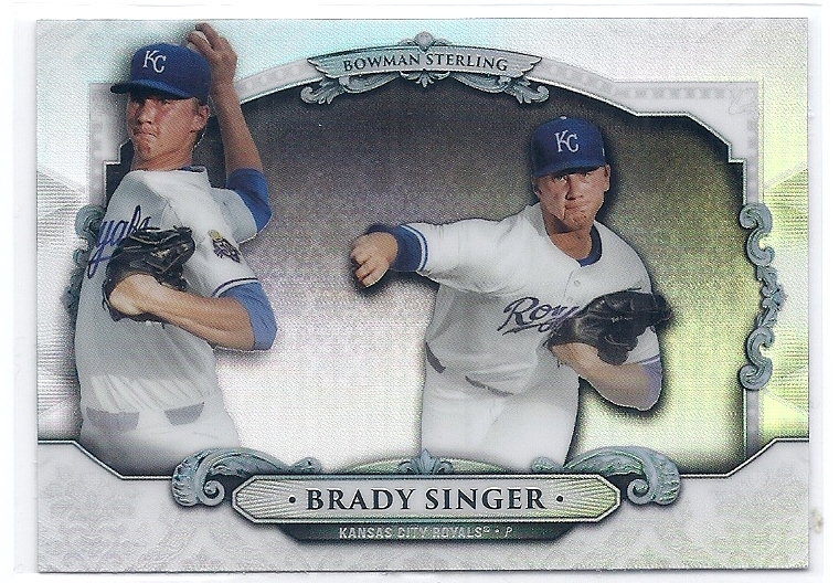 2018 Bowman Chrome Draft Brady Singer Bowman Sterling Continuity 拍卖