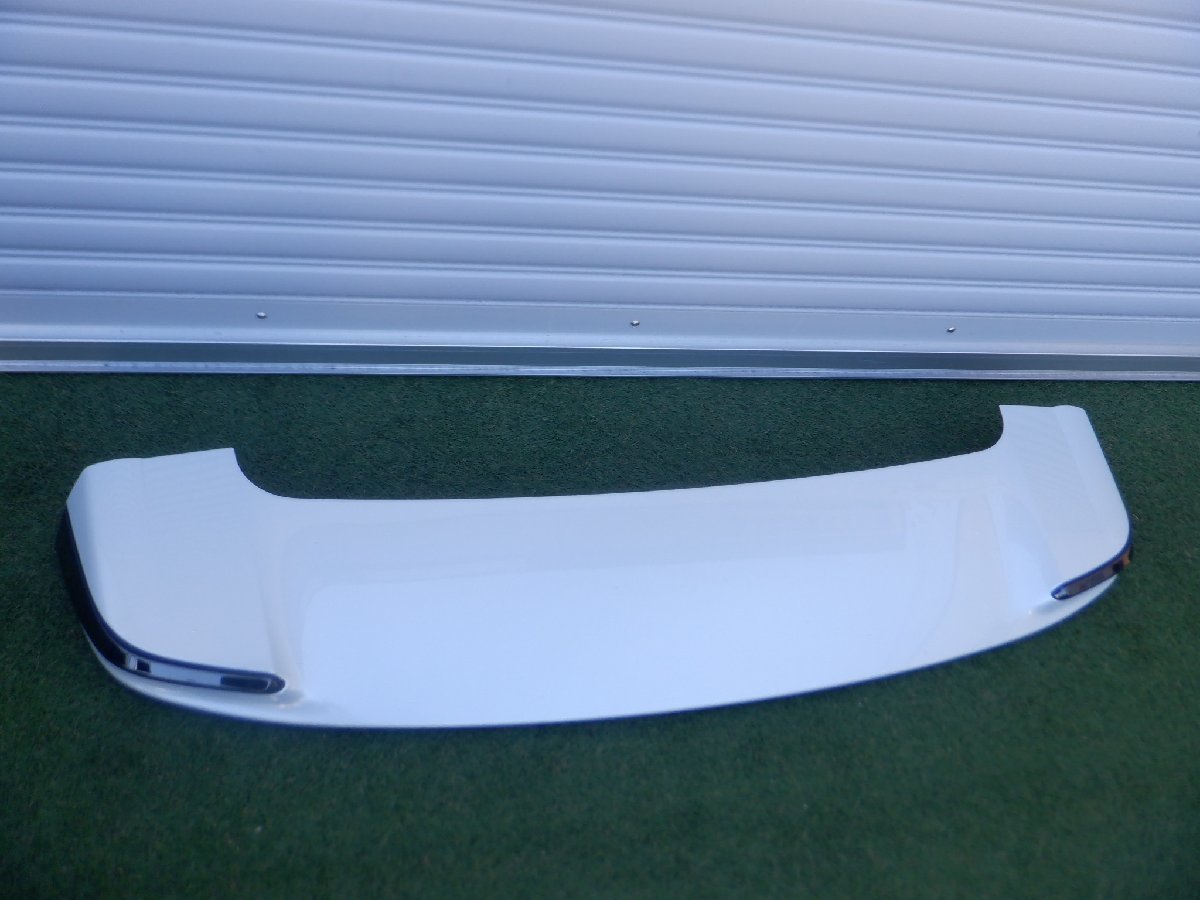 新車外し 純正 TAHA40W TAHA45W AAHH40W AAHH45W AGH40W AGH45W 40 ヴェルファイア リアスポイラー ルーフスポイラー 76871-V2010 白089拍卖