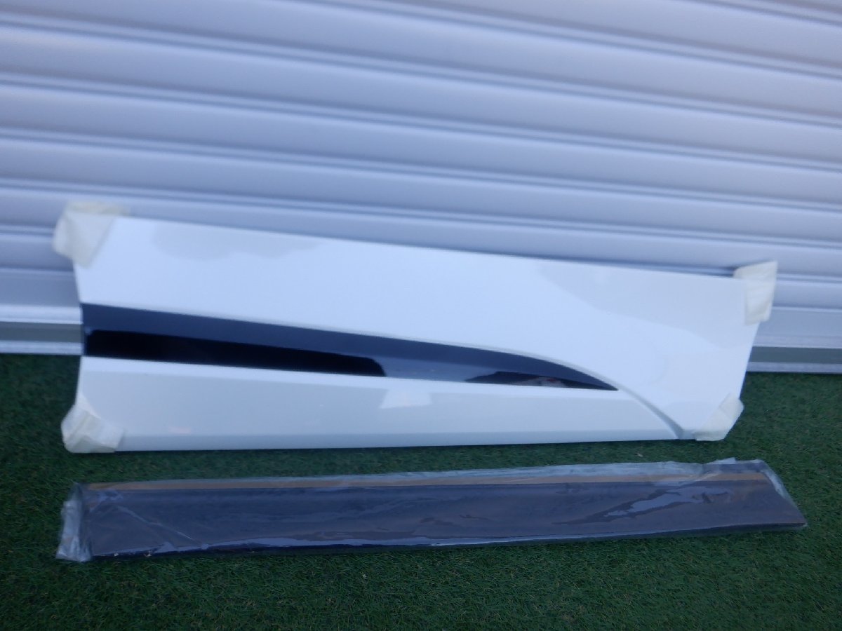 新品 モデリスタ MODELLISTA NSP170G NCP175G NHP170G 170 シエンタ 後期 ドアパネル プロテクター フロント 右側 D2611-48510 白070拍卖