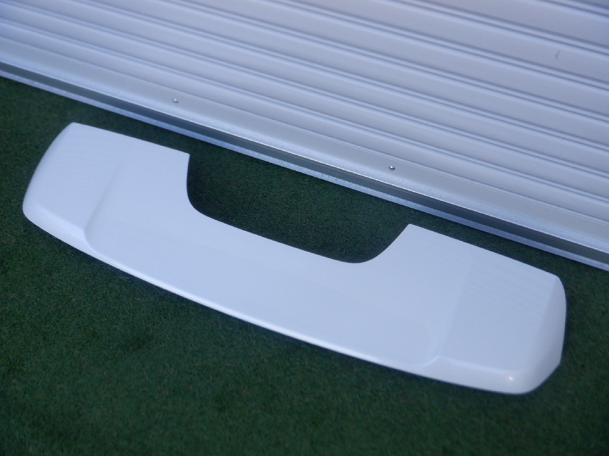 新車外し 純正 VJA300W FJA300W 300 ランドクルーザー ランクル リアスポイラー リアウィング 76085-60130 プレシャスホワイトパール090拍卖