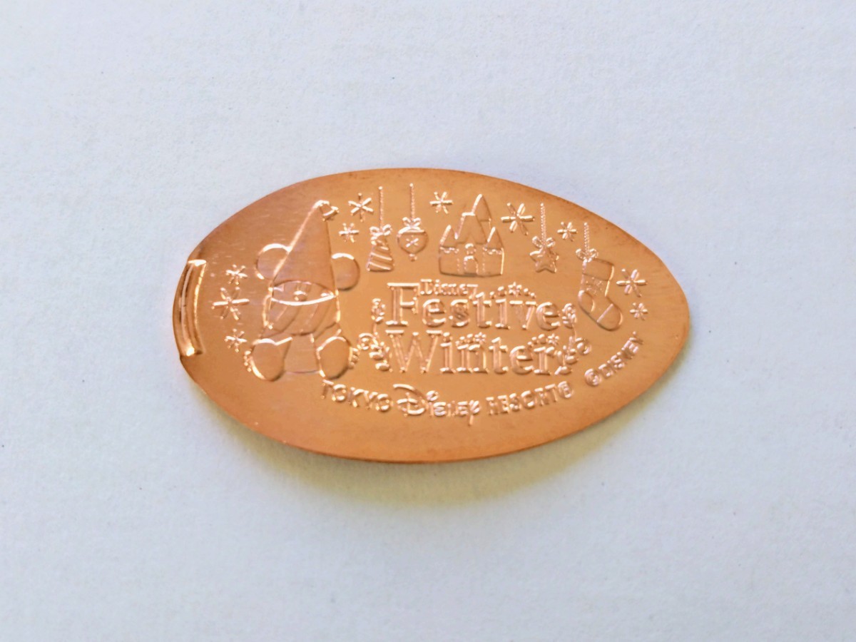 ディズニー スーベニアメダル リルリンリン Festive Winter 2023 クリスマス 東京ディズニーシー 東京ディズニーリゾート 拍卖