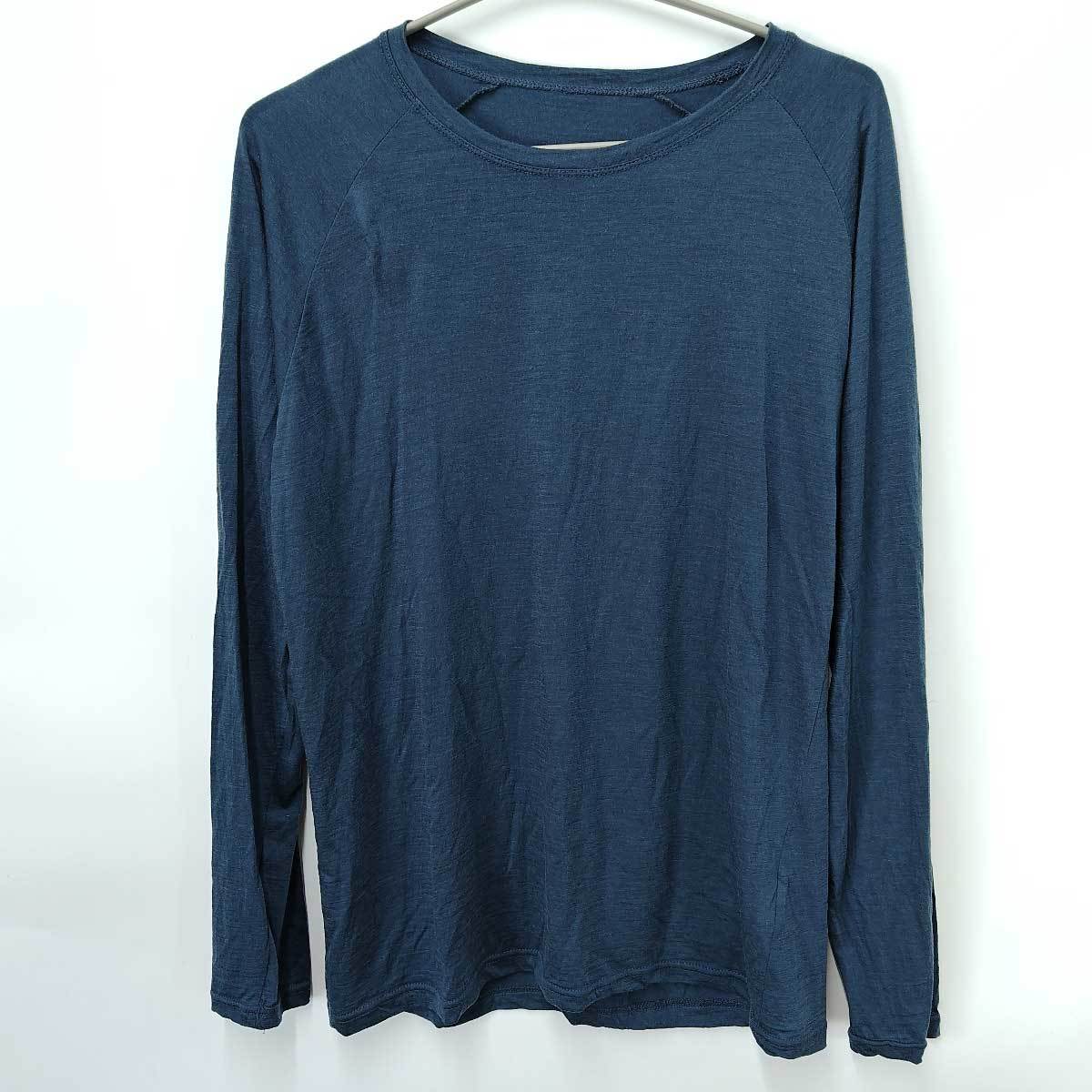 【中古】ワイポア ウルトラライト ロングTシャツ 長袖 Waipoua LL ダークネイビー メンズ拍卖