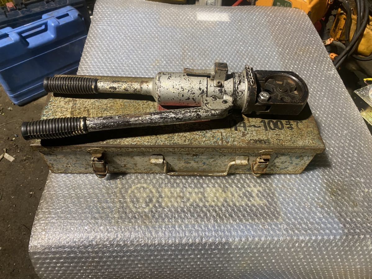 端子圧着油圧式手動工具 9号K 株式台泉精器製作拍卖