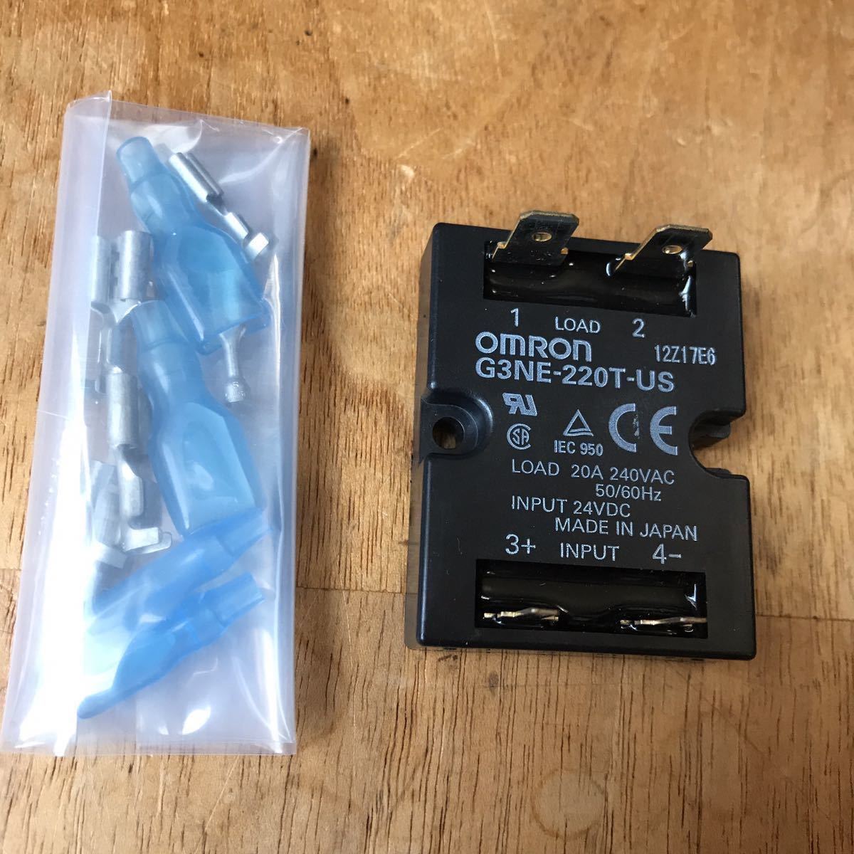 SSR ソリッドステートリレー 無接点リレー 半導体リレー AC負荷 20A DC24V駆動 オムロン OMRON G3NE EN規格品 中古拍卖