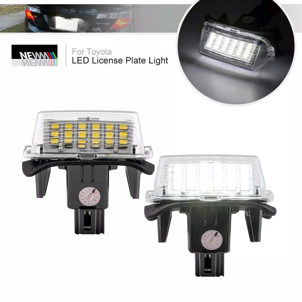 【安心の1年保証】トヨタ ヤリス KSP210 MXPH10 MXPH15 LED ナンバー灯 ライセンスランプ 純正 交換タイプ カプラーオン T10 バルブ拍卖