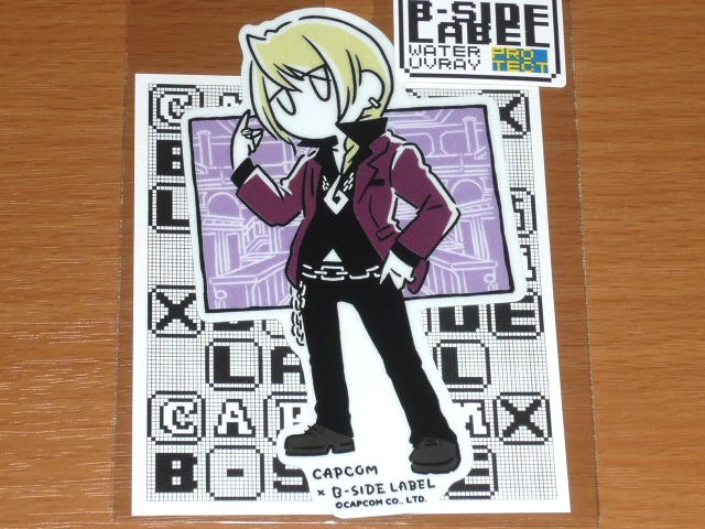◆逆転裁判 ステッカー◆牙琉響也 デフォルメ◆B-SIDE LABEL◆カプコン◆拍卖