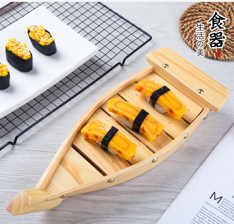 ZLM001★お皿 刺身 刺盛り 船盛り 寿司 皿 器 寿司屋 居酒屋 海鮮 板前 豪華 木製 舟盛り S拍卖