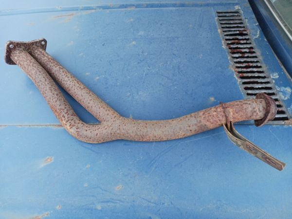 ■BMW E10 2002tii フロントパイプ 中古 ジャンク 18111104684 部品取あり マフラー エキゾースト パイプ■拍卖