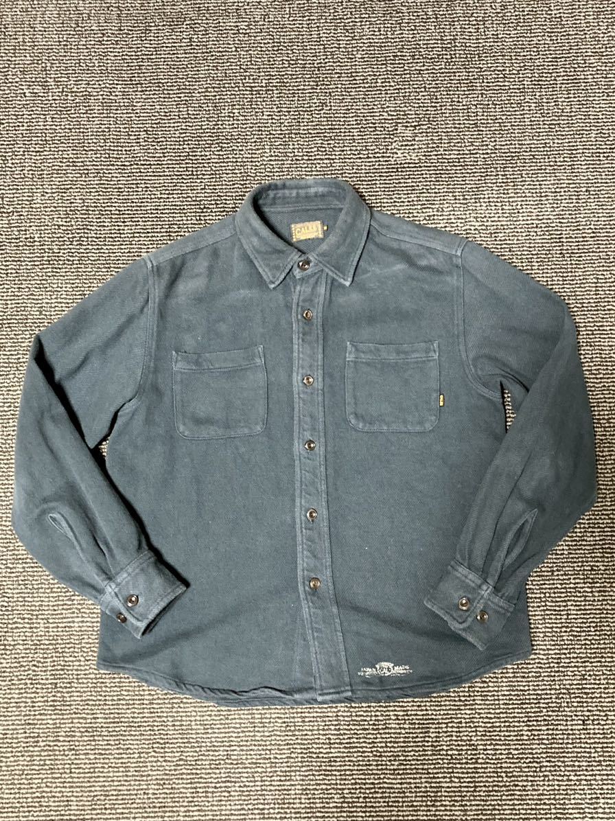 CALEE キャリー 長袖 ワークシャツ ネルシャツ M 日本製拍卖
