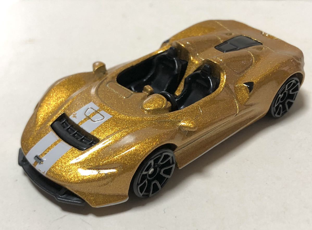 2019 McLaren Elva 4.0 V8 Dual Twin Scroll Turbo マクラーレン エルバ 2023 HW Roadster Series ロードスター Gold ゴールド 3色目拍卖