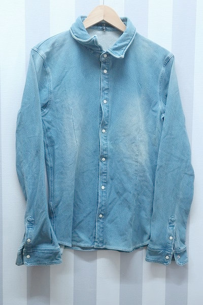 2-6233A/NO ID. ストレッチデニムシャツ ノーアイディ拍卖