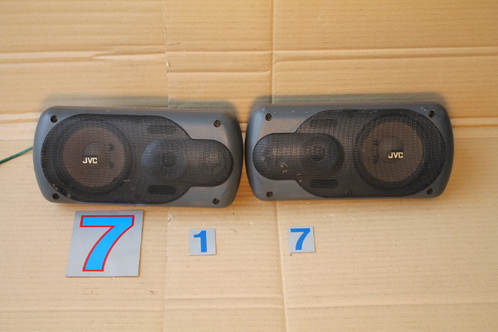 KL-597-7 JVC CS-B001 置き型スピーカー ボックスタイプ 左右セット拍卖