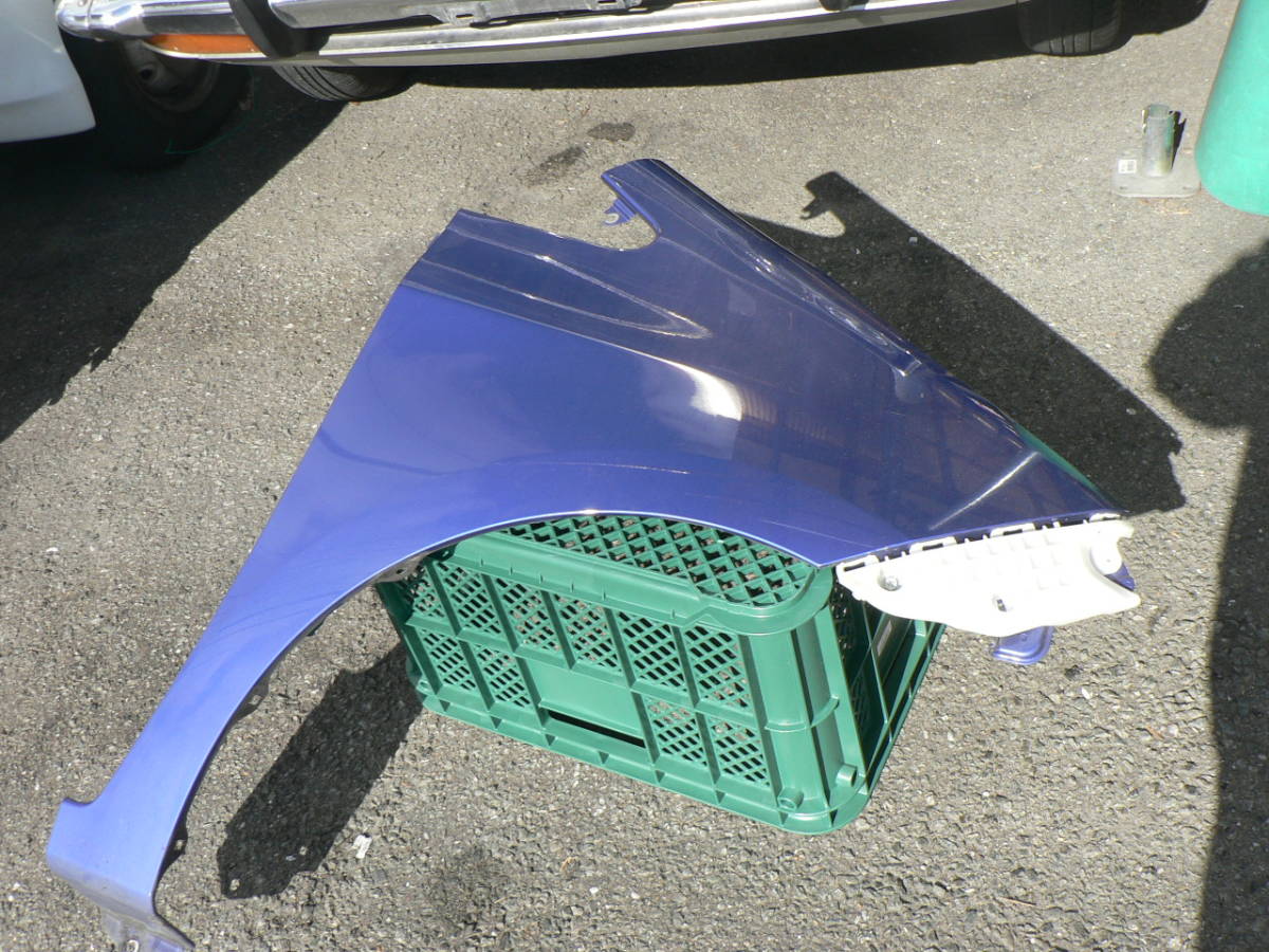 NSP120X トレジア フロントフェンダー 運転席側 8V9 サテンブルー・メタリックマイカ 52536-52070拍卖