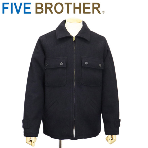 FIVE BROTHER (ファイブブラザー) 150801 オーセンティックCPOジャケット ネイビー XL拍卖