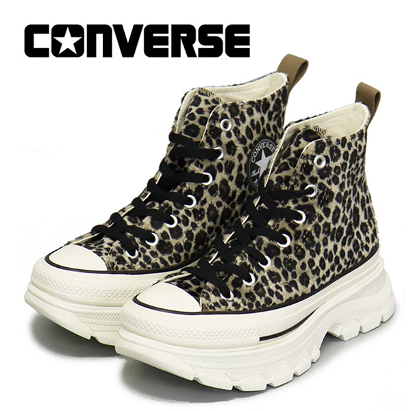 CONVERSE (コンバース) 31310230 オールスター R トレックウェーブ アニマルファー HI レパード CV102 US5-24.0cm拍卖
