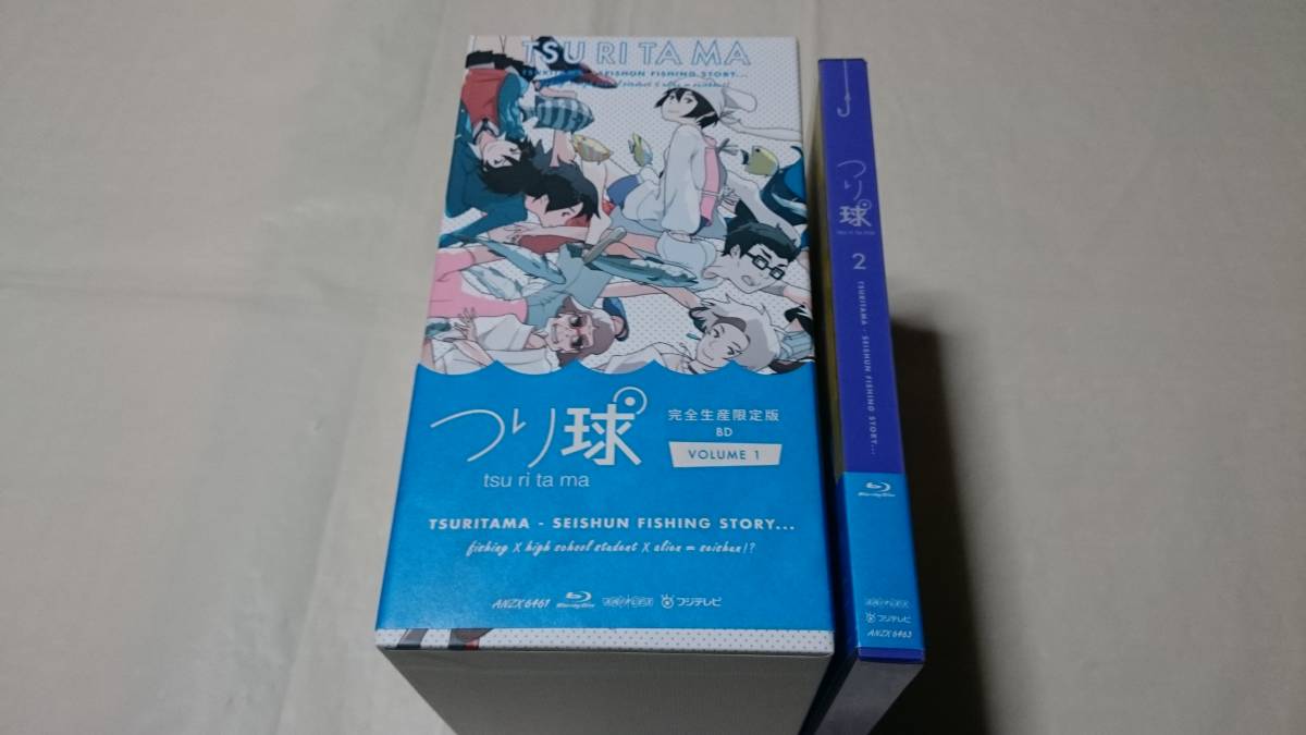 送料無料☆Blu-ray つり球 完全生産限定版 VOLUME1+VOLUME2拍卖